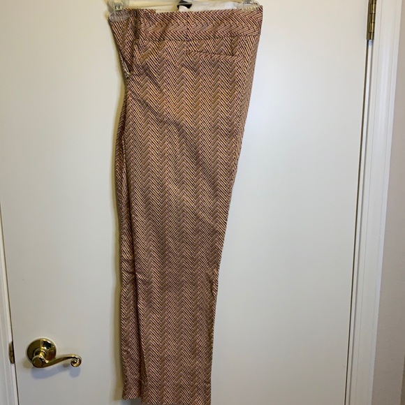 Limited Drew fit cropped pants size 12 fun pattern - Picture 1 of 8